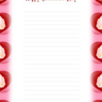 96 Best Valentines Stationery Images On Pinterest Printable Valentine