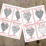 A Lively Hope You Color My World Valentines Free Printable