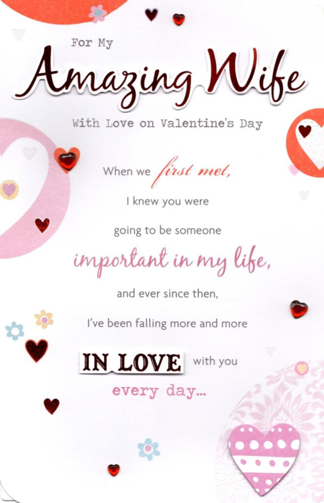 Printable Valentine S Day Cards For Wife