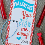 Bubbles Valentines Free Printable Valentine You Blow Me Away