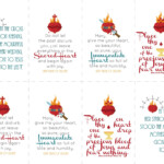 Catholic Valentine Cards digital Download Catholic Hearts 8 5x11