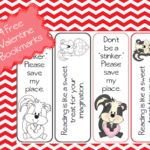 Classroom Freebies Free Valentine Bookmarks