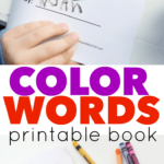 Color Words Printable Book For Valentine s Day I Can Teach My Child