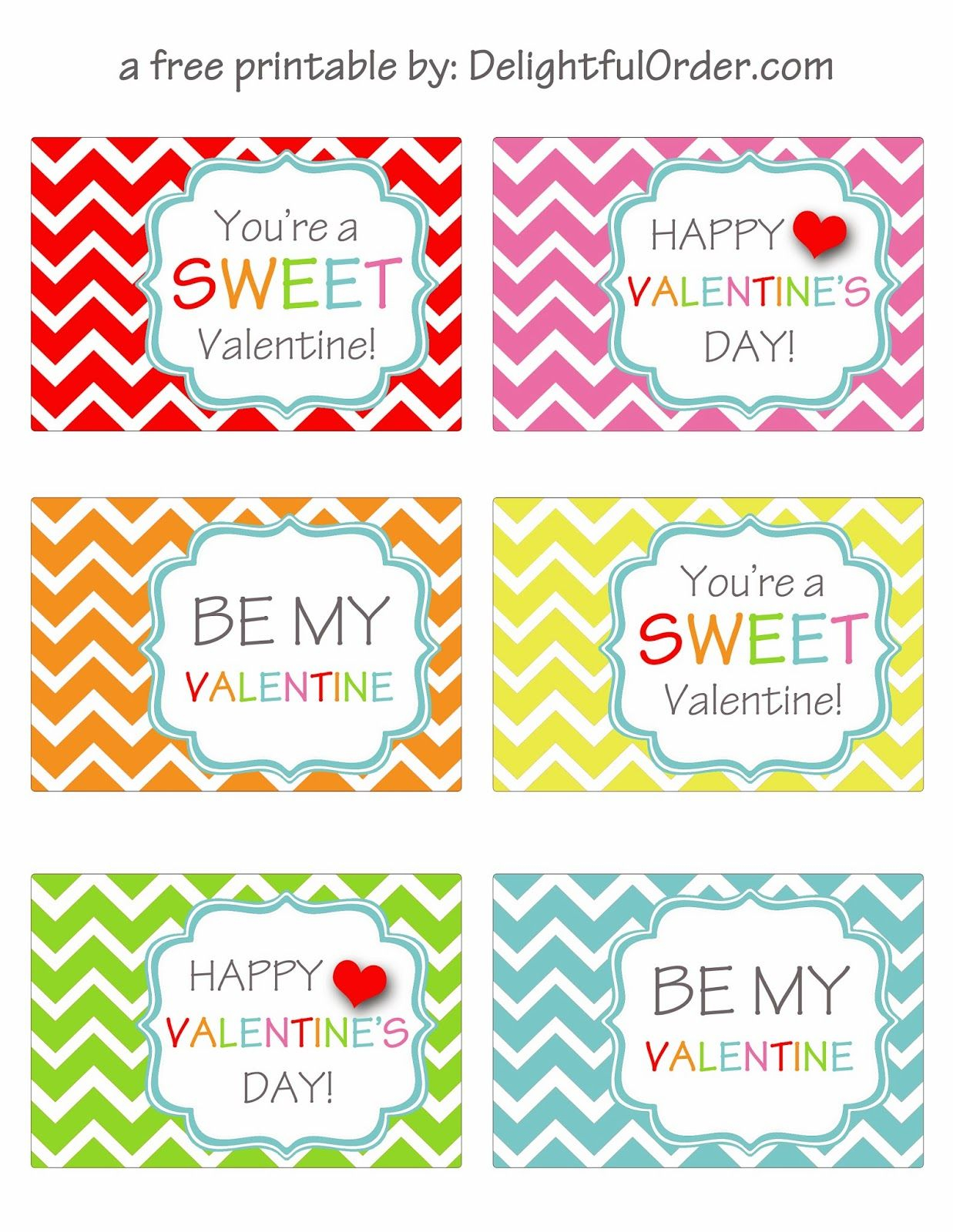 Delightful Order Valentines Printables Free Printable Valentines 