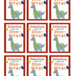 Dino Mite Valentine s Day Dinosaur Printable Your Everyday Family