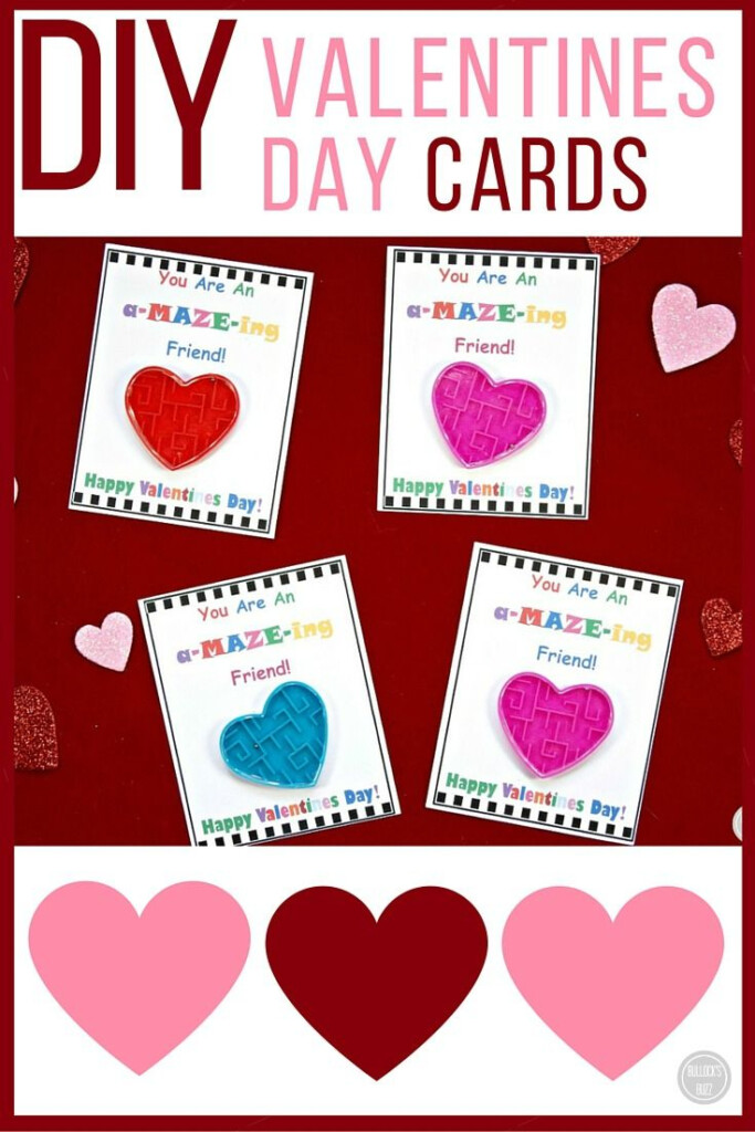 DIY Valentine s Day Cards For Kids With Free Printable Candy Free 