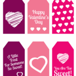 DIY Valentine s Day Gift Mini Candy Boxes Printable Gift Tags