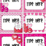 Editable Valentines Day Gift Tags From Teacher To Students Name Tags