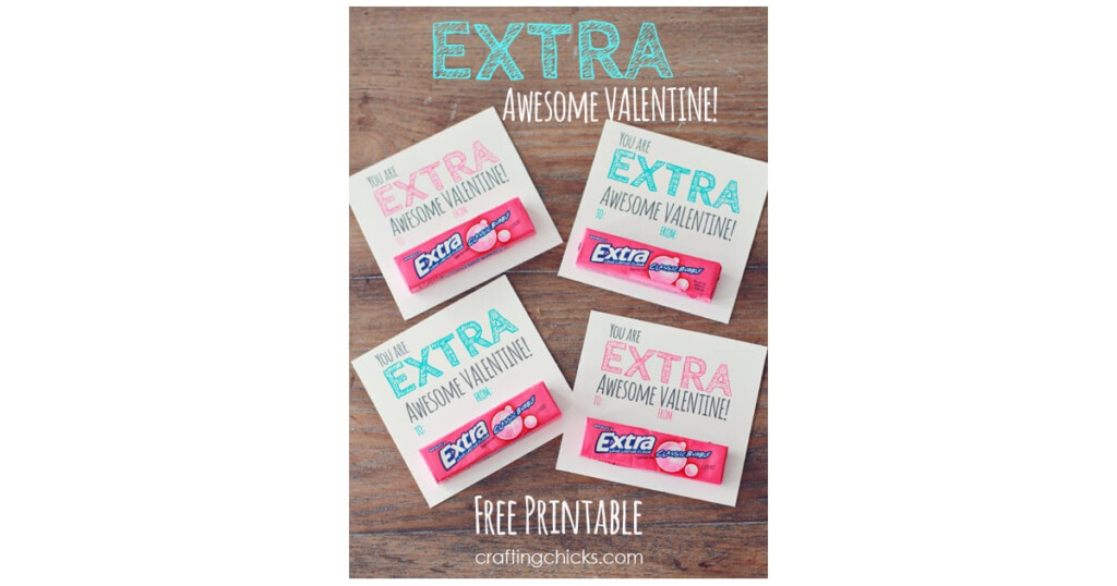 Extra Awesome Valentine s Printable Valentine s Day Free Printable 