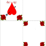 Four Fold Printable Valentine s Day Card Rooftop Post Printables