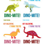 Free Printable Dinosaur Valentines About A Mom