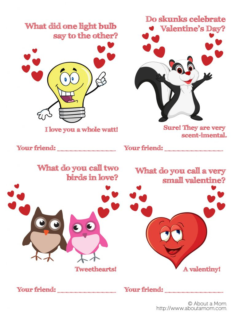 Free Printable Funny Valentine s Day Cards About A Mom