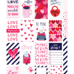 Free Printable Happy Planner Valentine Stickers Fab Frugal Mama