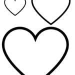 Free Printable Heart Templates And Heart Coloring Sheets I Heart Frugal