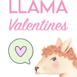 Free Printable Llama Valentines Tikkido