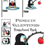 Free Printable Penguin Valentine s Day Printable Cards