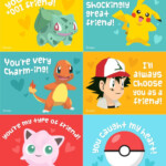 Free Printable Pokemon Valentines Cards For Kids Pokemon Valentine