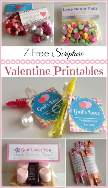 Free Printable Scripture Valentines For Kids