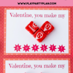 Free Printable Starburst Valentines Play Party Plan Starburst