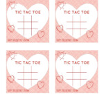 Free Printable Tic Tac Toe Valentines Cards