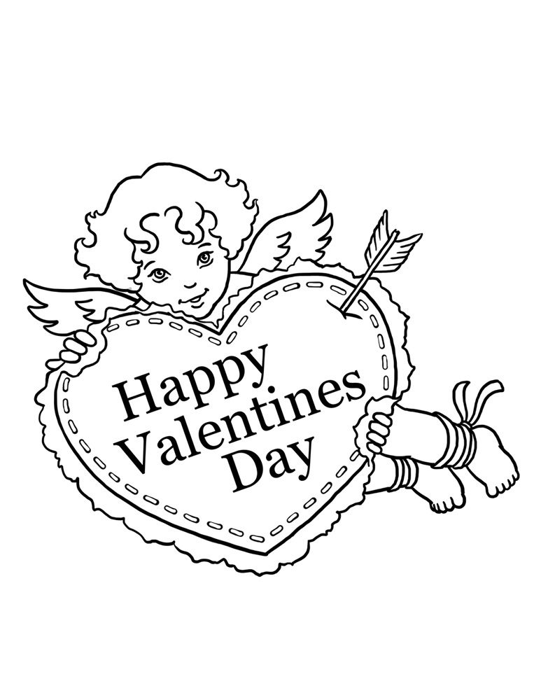 Free Printable Valentine Coloring Pages For Kids