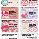 Free Printable Valentine s Day Treasure Hunt 24 Mix and Match Clues