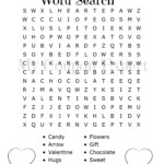FREE Printable Valentine s Day Word Search