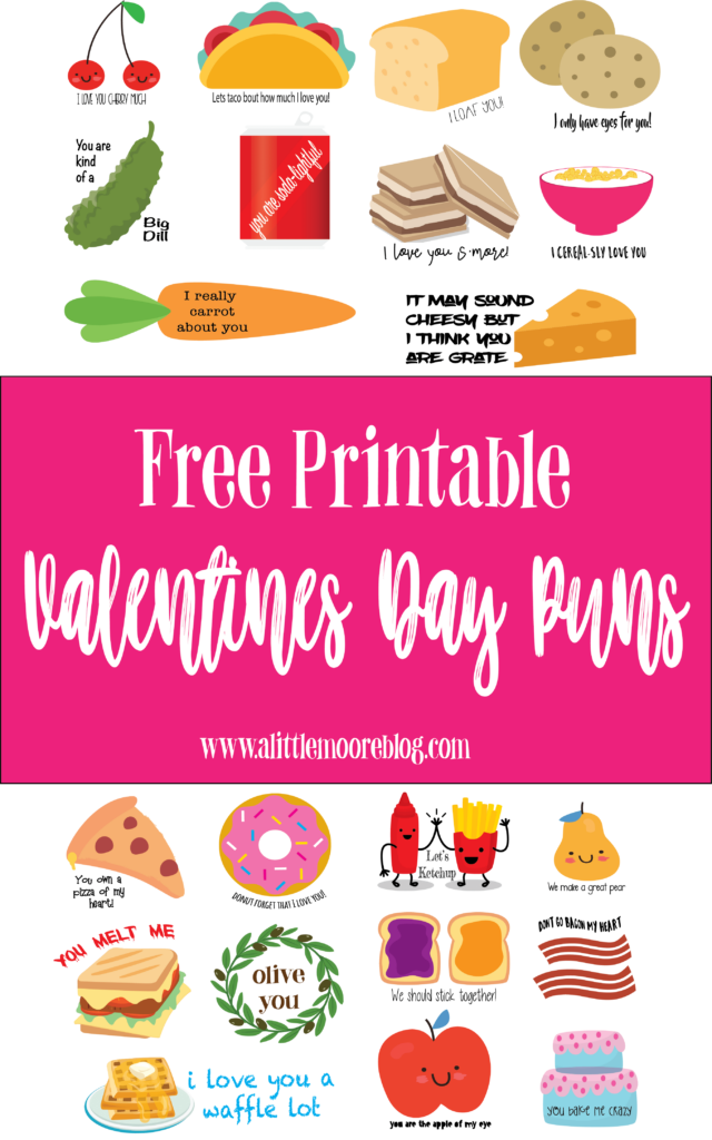 Free Printable Valentines Day Punny Cards To Print And Share