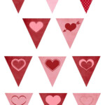 Free Printable Valentines Mix And Match Bunting