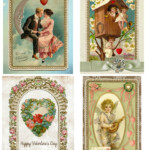 Free Printable Vintage Valentine s Day Cards Vintage Valentines