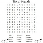 Free Valentine s Day Word Search Printable For Kids Valentines Day