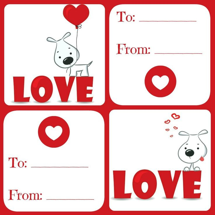 Free Valentines Card Printable For Kids Daily Dish With Within