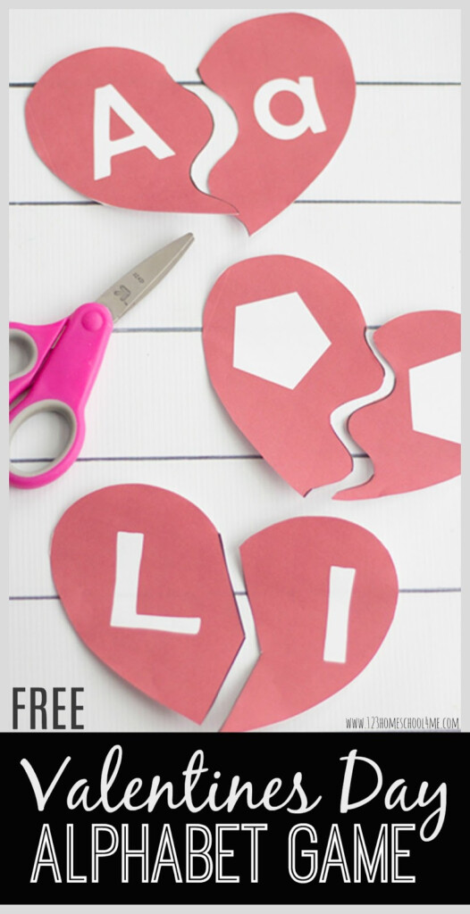 FREE Valentines Day Alphabet Game