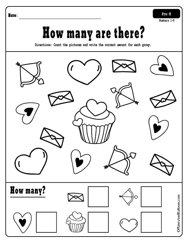 Fun Valentine s Day Worksheets For Preschool Free Printable Valentine 
