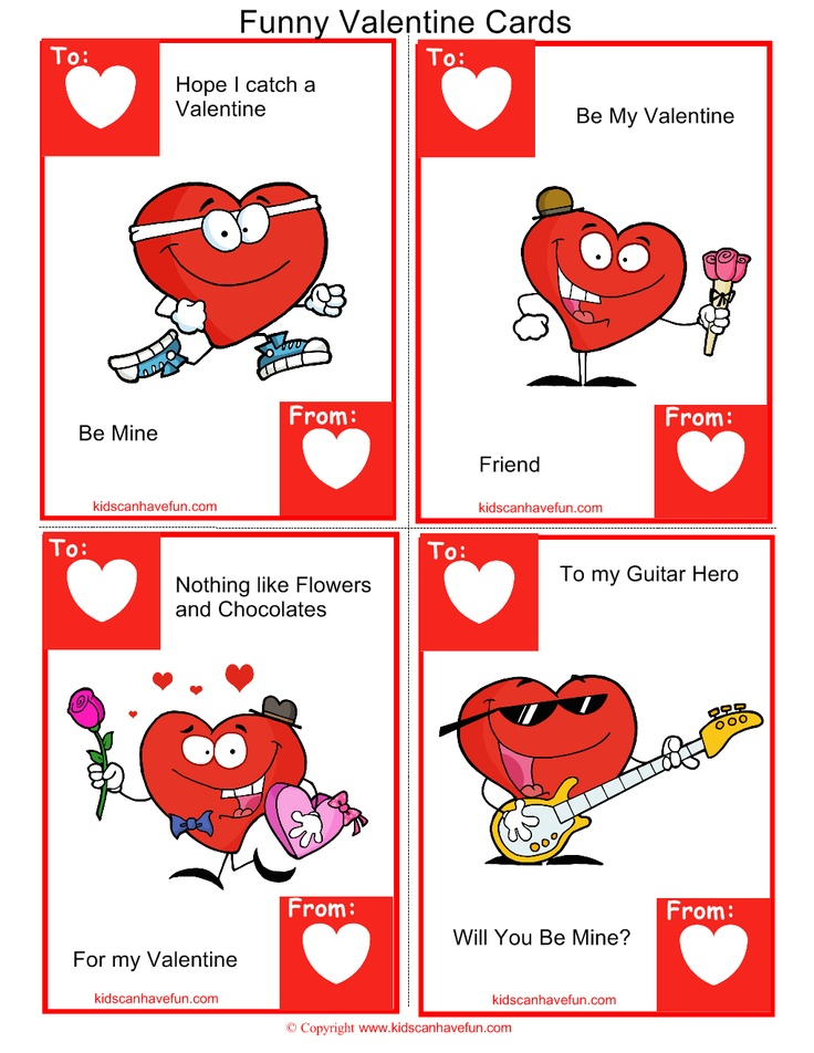 Funny Heart Valentine Cards Valentine Joke Cards Funny Valentines 