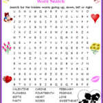 Happy Valentine s Day Word Search Printable Thrifty Mommas Tips