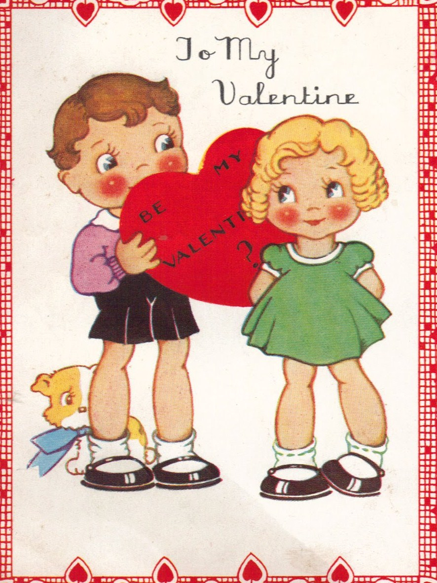 Hazelruthes s Fabulous Printables Free Vintage Valentines