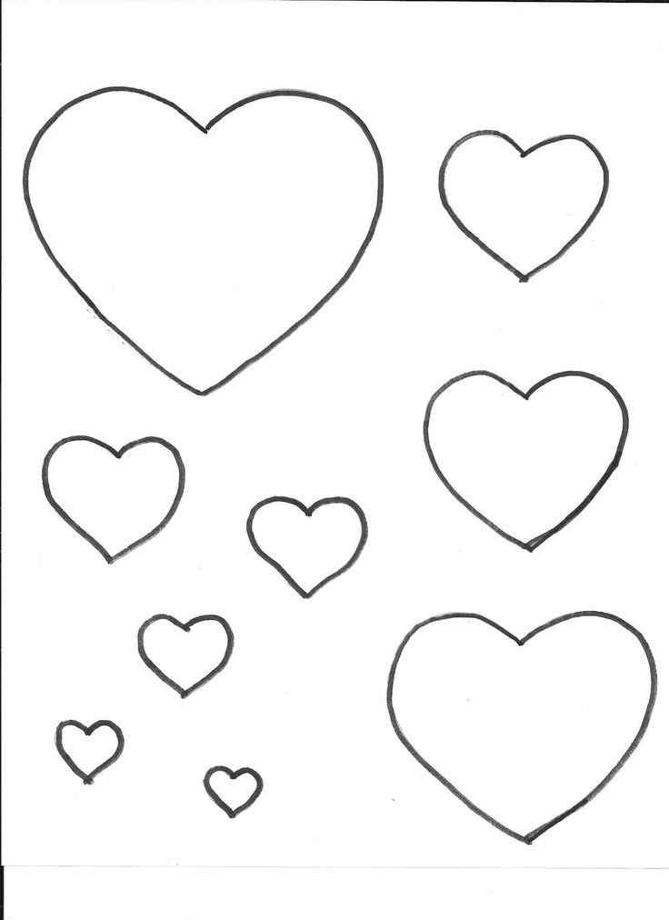 Heart Template 1 Free Printable No YOU Need To Calm Down 