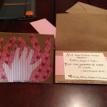 Homemade Handprint Valentines Card For Grandparents Valentines Cards