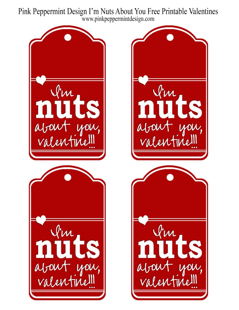 I m Nuts About You Free Printable Valentine Skip To My Lou