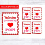 Instant Download Valentines Day You Make My Heart Pop Etsy Download