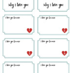 Love Notes Free Valentines Day Printable On My Side Of The Room