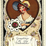 Maize Hutton Vintage Valentine Postcard Printables Tu Vous