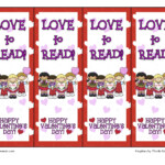 More Bookmarks Valentines Bookmarks Printable Valentine Bookmarks