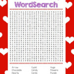 Paper Plate Hearts Valentine s Day Craft Valentines Word Search