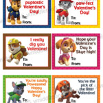 Paw Patrol Inspired Printable Valentines Day Cards