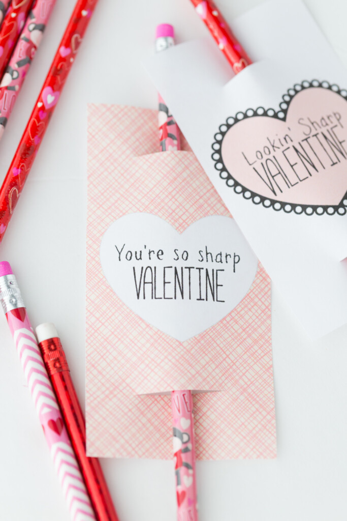 Pencil Valentine Free Printable Made To Be A Momma