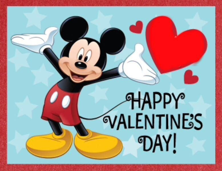 Pin By DINORAH On Valentines Day Printable Valentines Cards Disney 