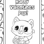 Printable Coloring Pages Valentines Day Cards At GetColorings