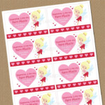 Printable Fairy Valentine Cards For Classmates Printable Valentines